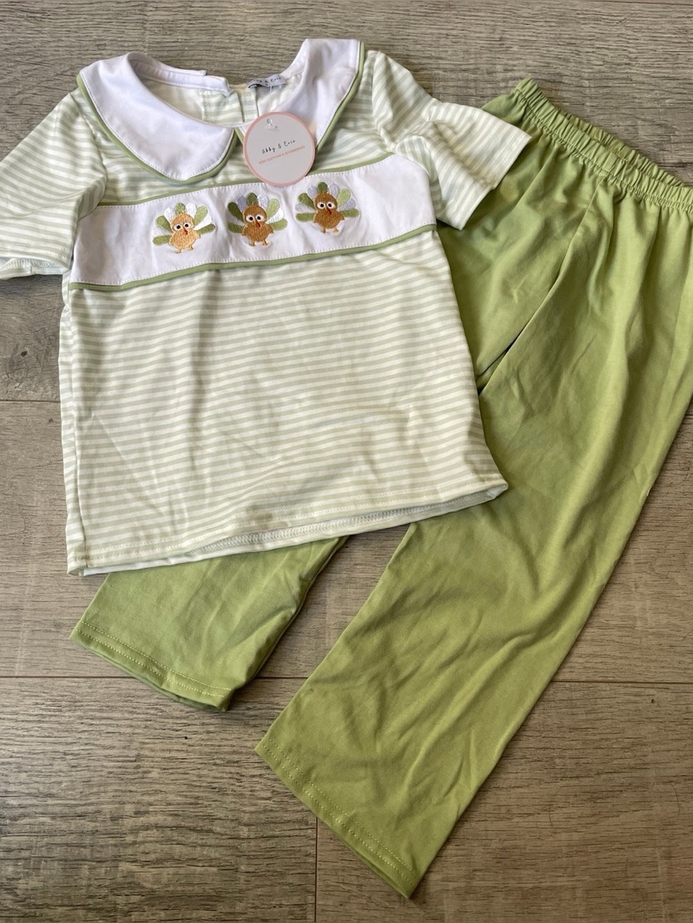 New with tags! Abby & Evie Boys Thanksgiving Set
